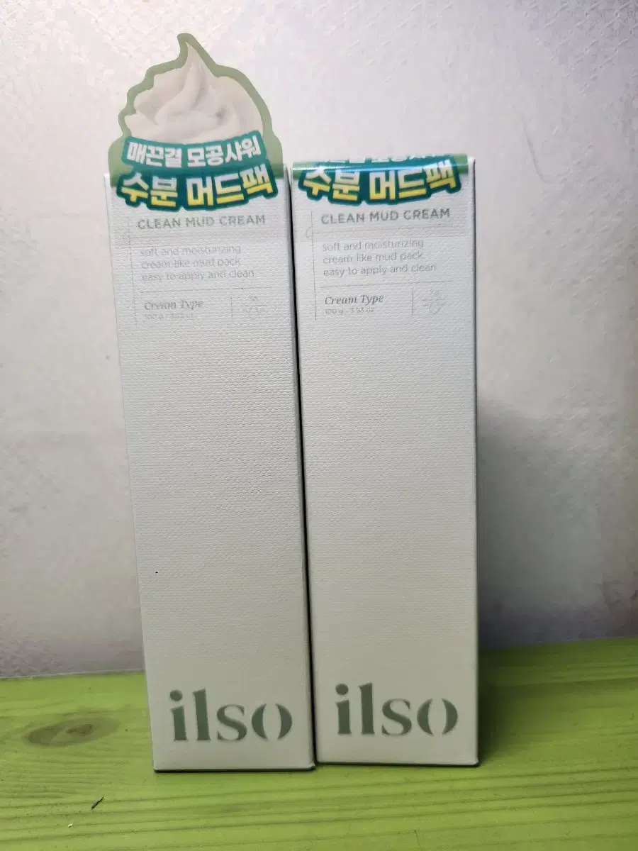 일소 ilso 머드팩 클린 머드 크림